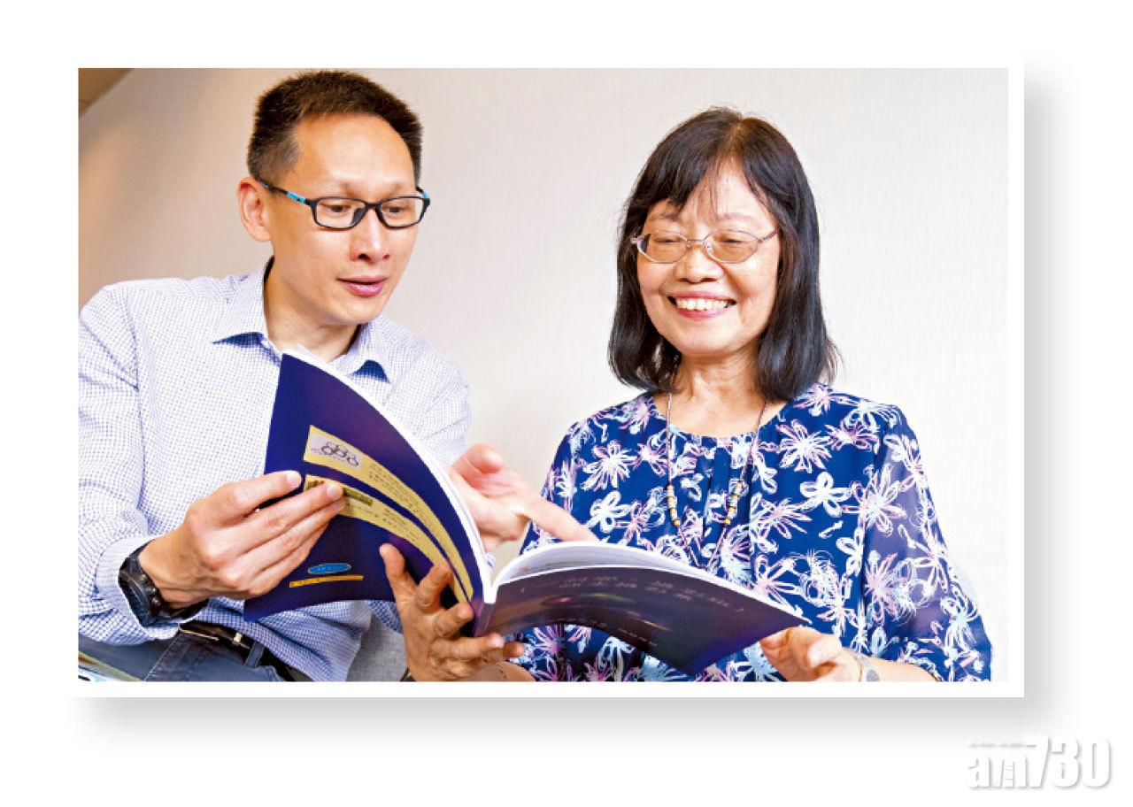 認識曹綺雯(右)所創立的病人組織,陳浩然深感病人頑強的生命力。