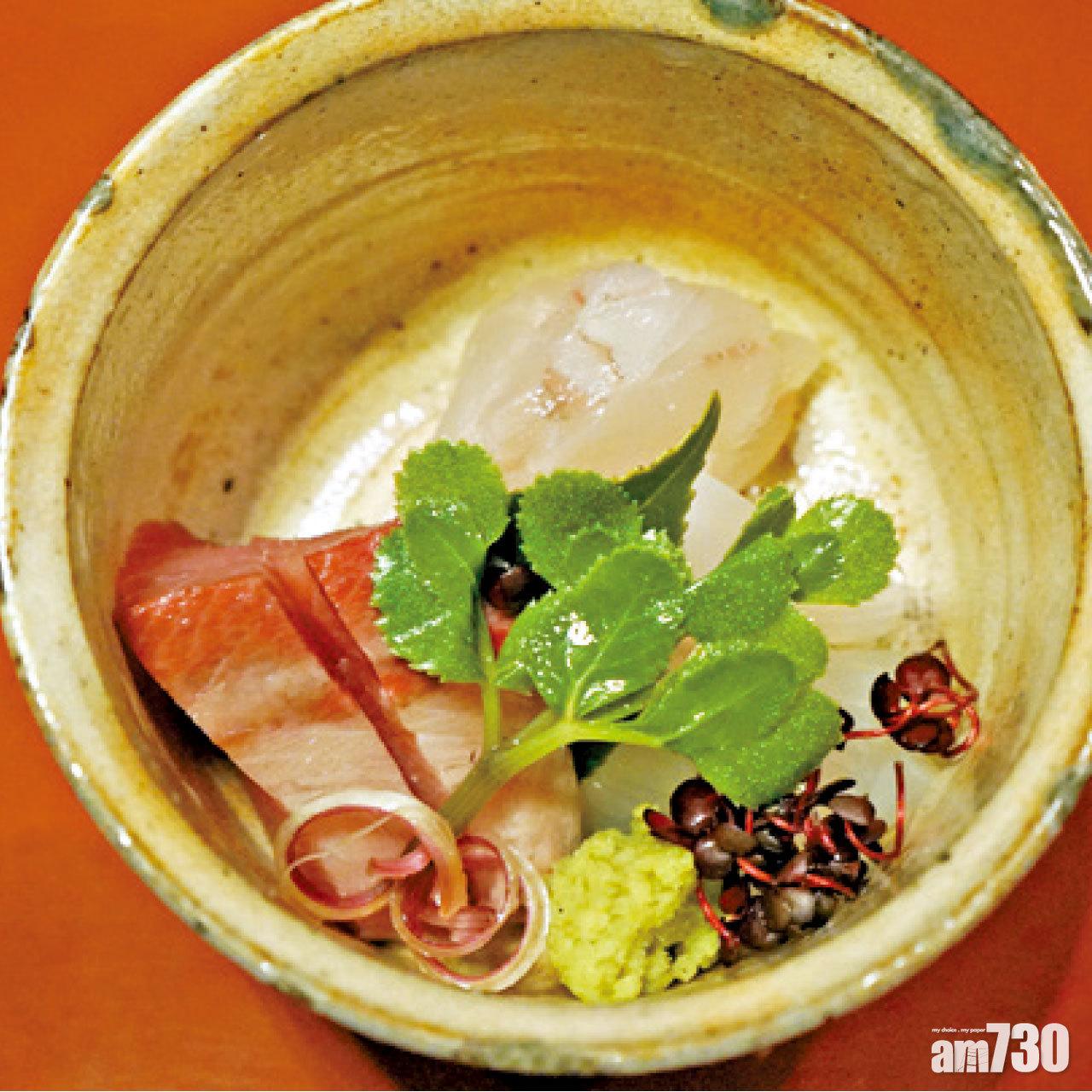 冬天吃鰤魚刺身。