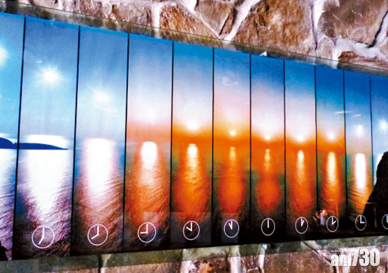 看圖像認識「午夜太陽」的軌跡。