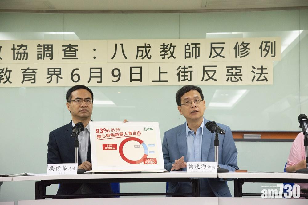 教協表示調查結果清晰,要求政府撤回《逃犯條例》修訂。(教協供圖)