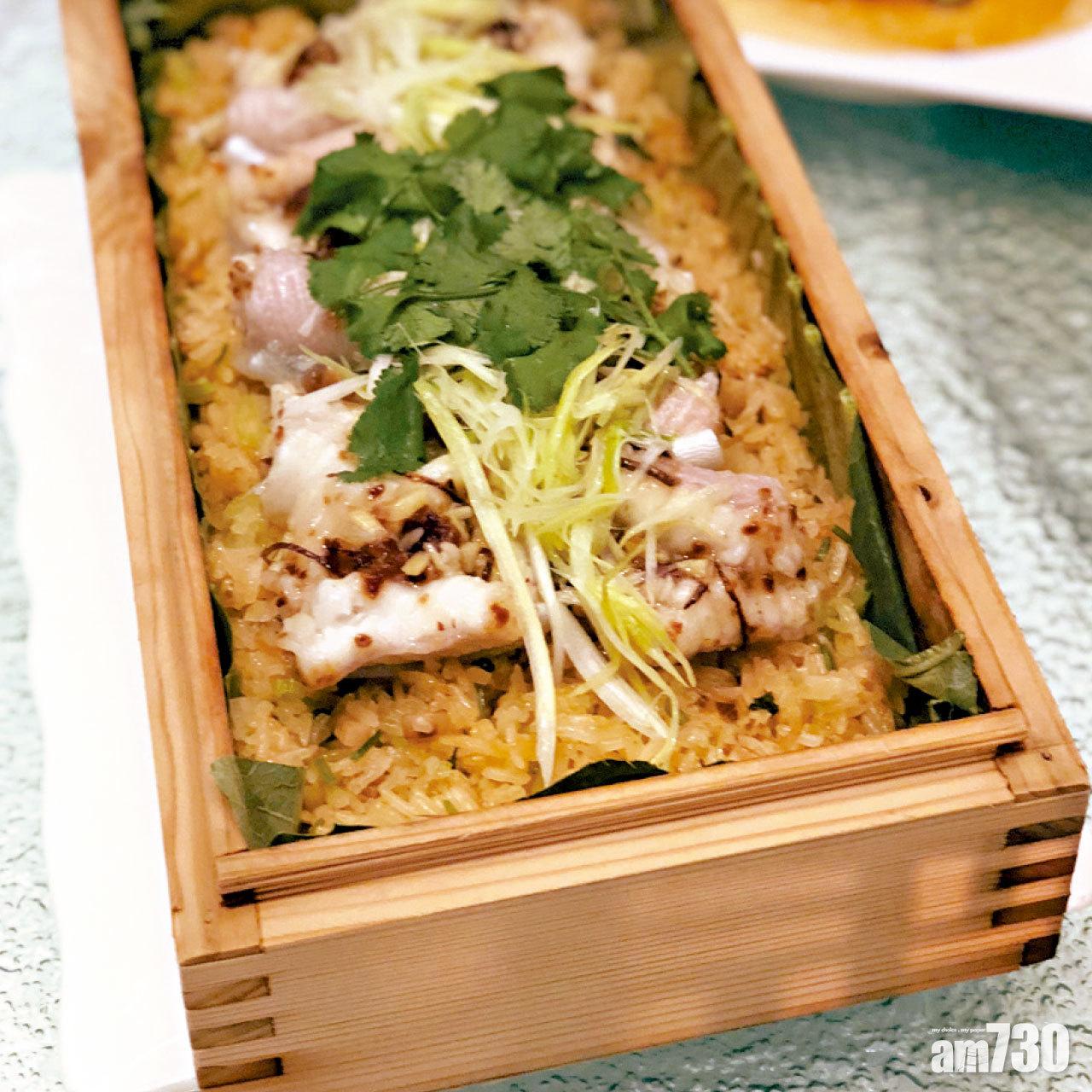 海鮮湯燴珍珠糯米飯伴古法蒸白鱔腩