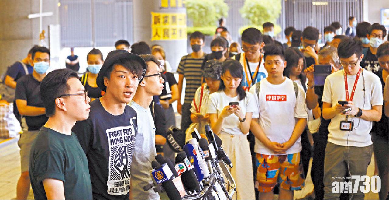 民陣將於周三舉行集會,重申五大訴求。(林俊源攝)
