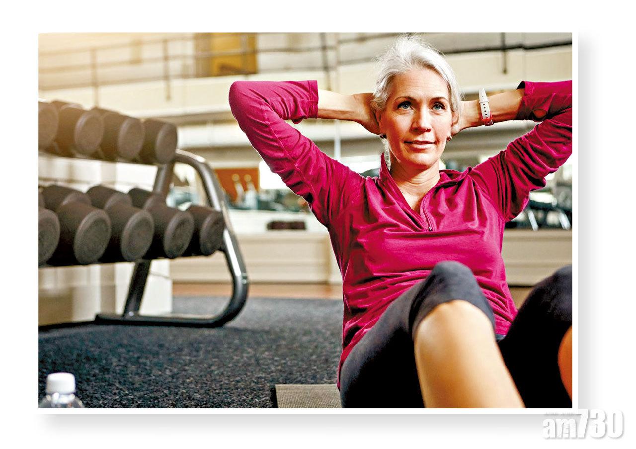 運動有助減掉脂肪,同時應配合健康飲食。