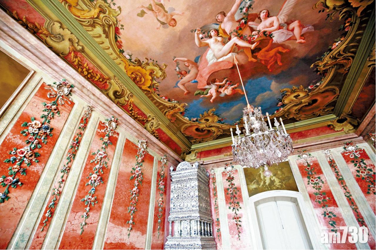 玫瑰廳顏色柔和養眼,人見人愛。