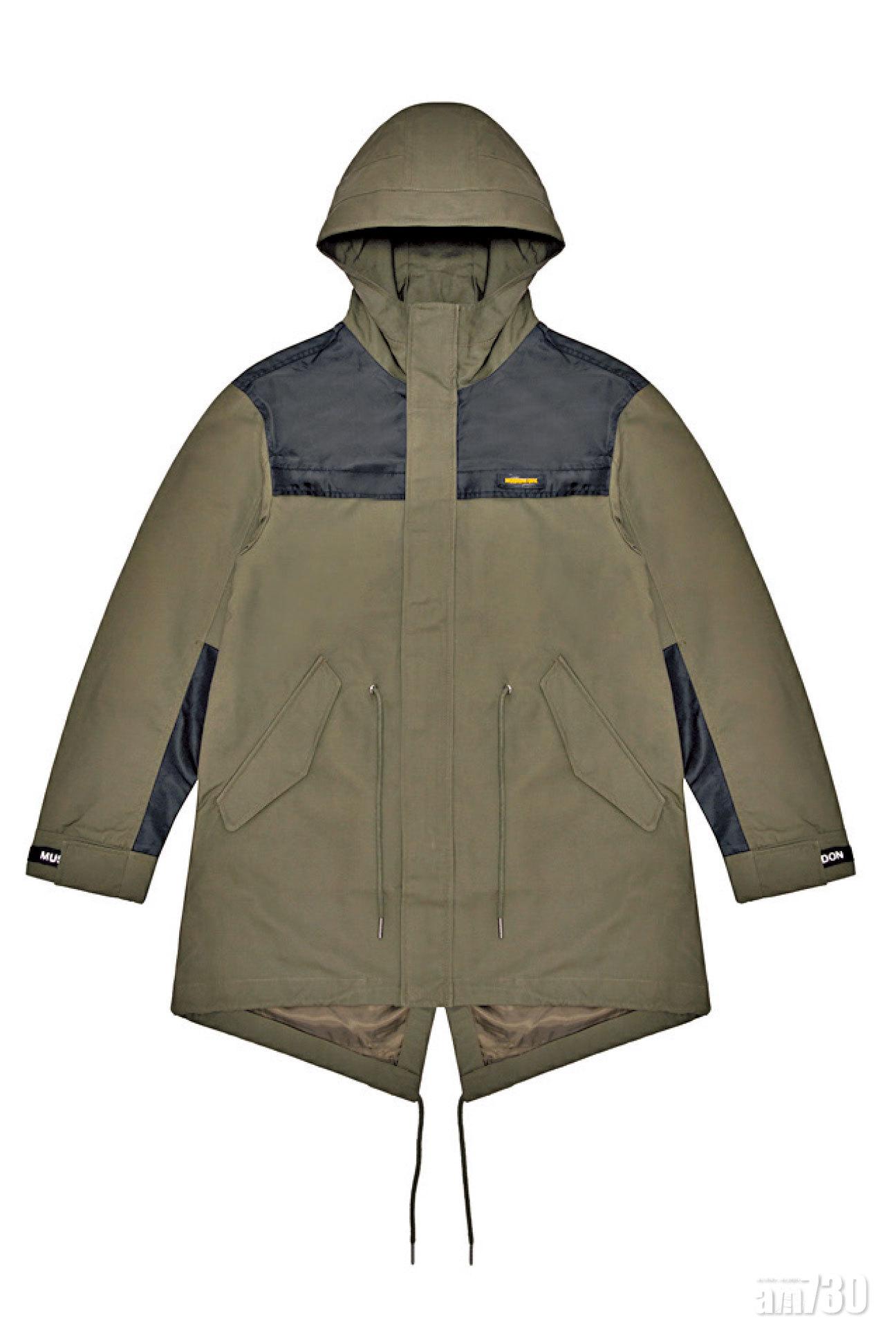 墨綠色M51 parka jacket $1,199(E)