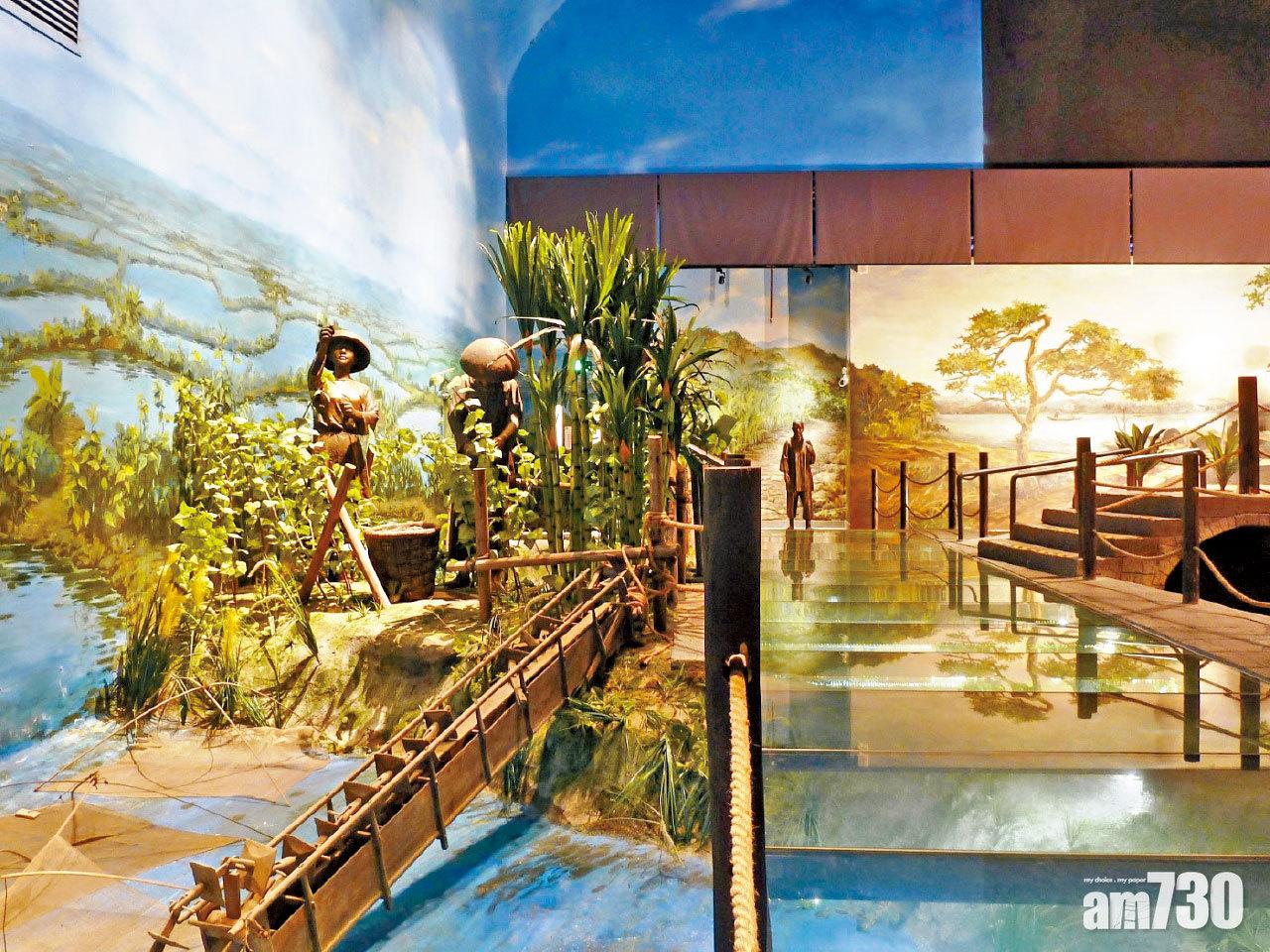 桑基魚塘表現出順德人的智慧。