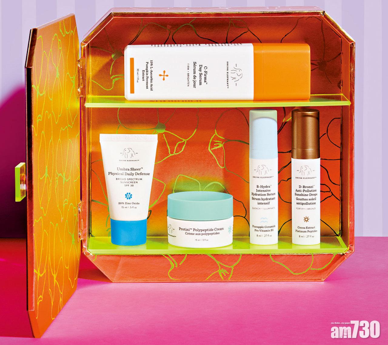 Shelf-Respect日用套裝
包括C-Firma日間精華、PROTINI多肽面霜、日常透亮物理防曬霜SPF 30、D-Bronzi抗污古銅精華及B-Hydra強效保濕精華。$690