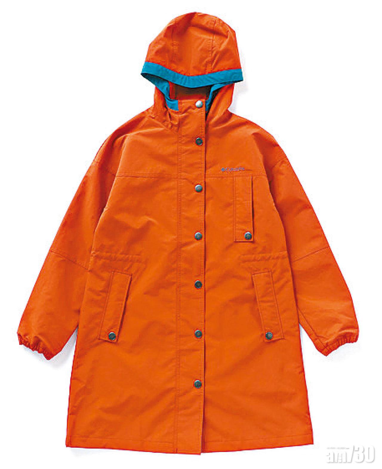 喜歡行山、郊遊等戶外活動的女生,這件日版女裝防水風褸絕對是型格潮味之選。(Columbia,$1,999,查詢:2310 6523)