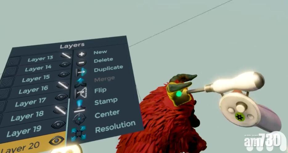 Oculus Medium讓用戶可以在VR空間裡以Oculus Touch控制器來「雕刻」3D模型。