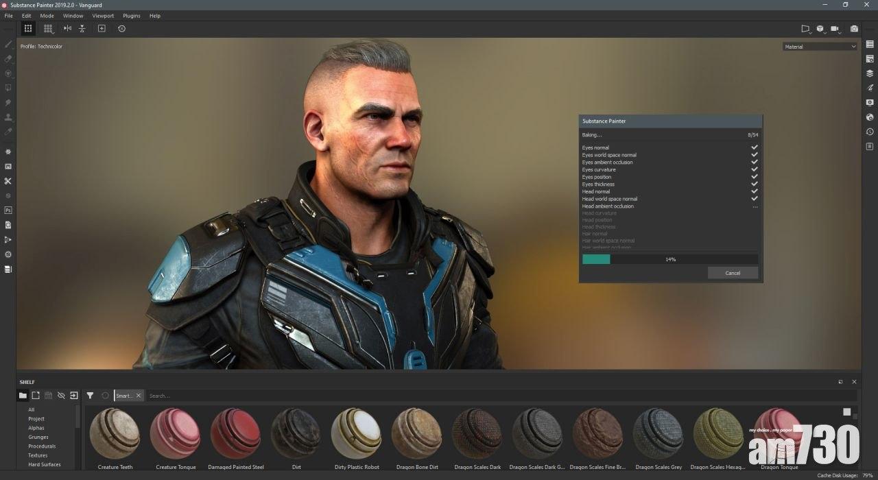 Adobe在1月時收購了開發3D材質製作軟件Substance的Allegorithmic,拓展在3D製作領域的版圖。