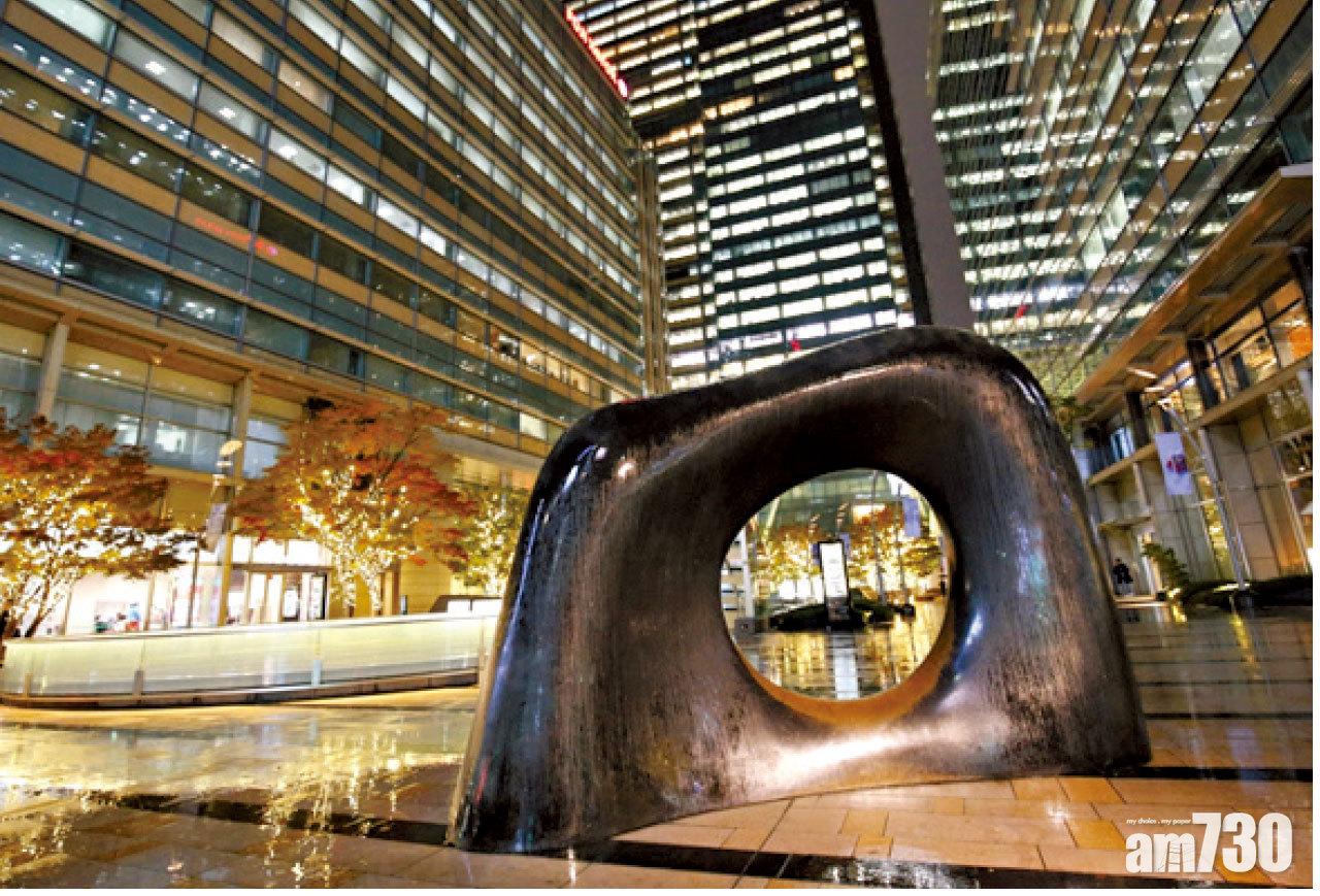 Tokyo Midtown是新式商業區,藝術裝置提升整體品味。