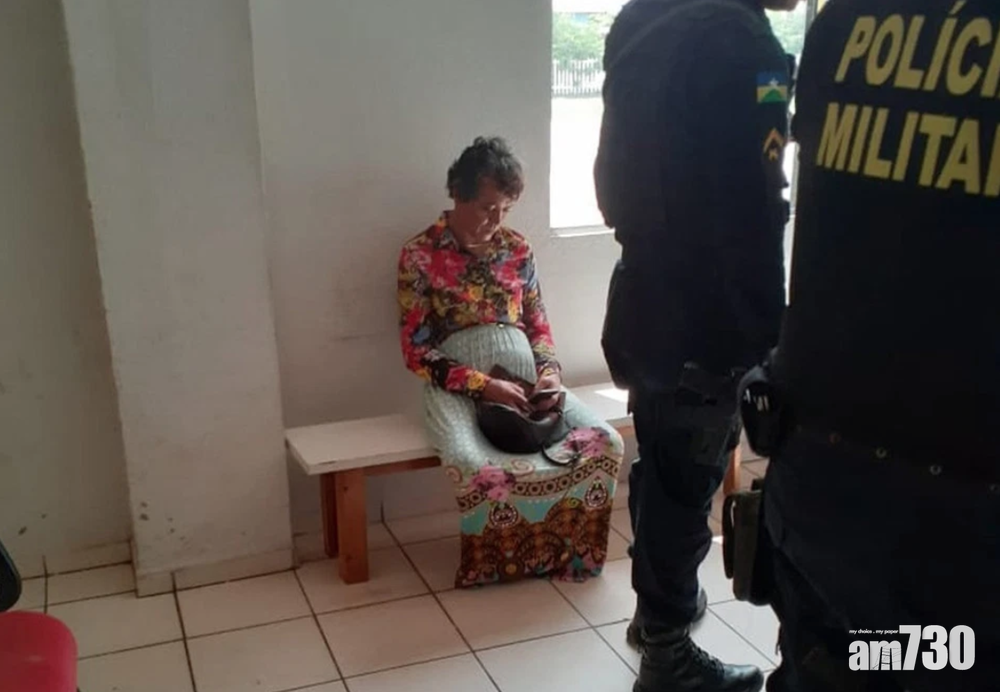 海特被逮捕後的照片。(網上圖片)