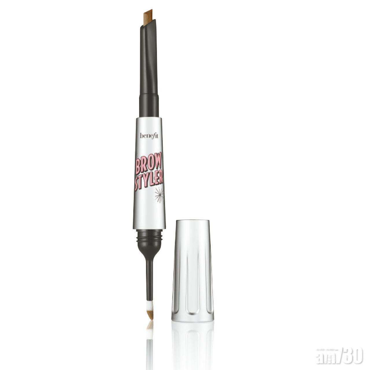 BrowStyler時尚造型眉筆$300 (a)
雙頭設計,特設的三角形筆芯蠟筆,具超強防水功效,輕易勾畫出多款不同眉形。