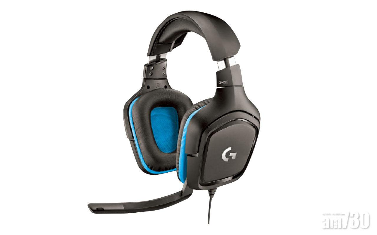 Logitech G431遊戲耳機。