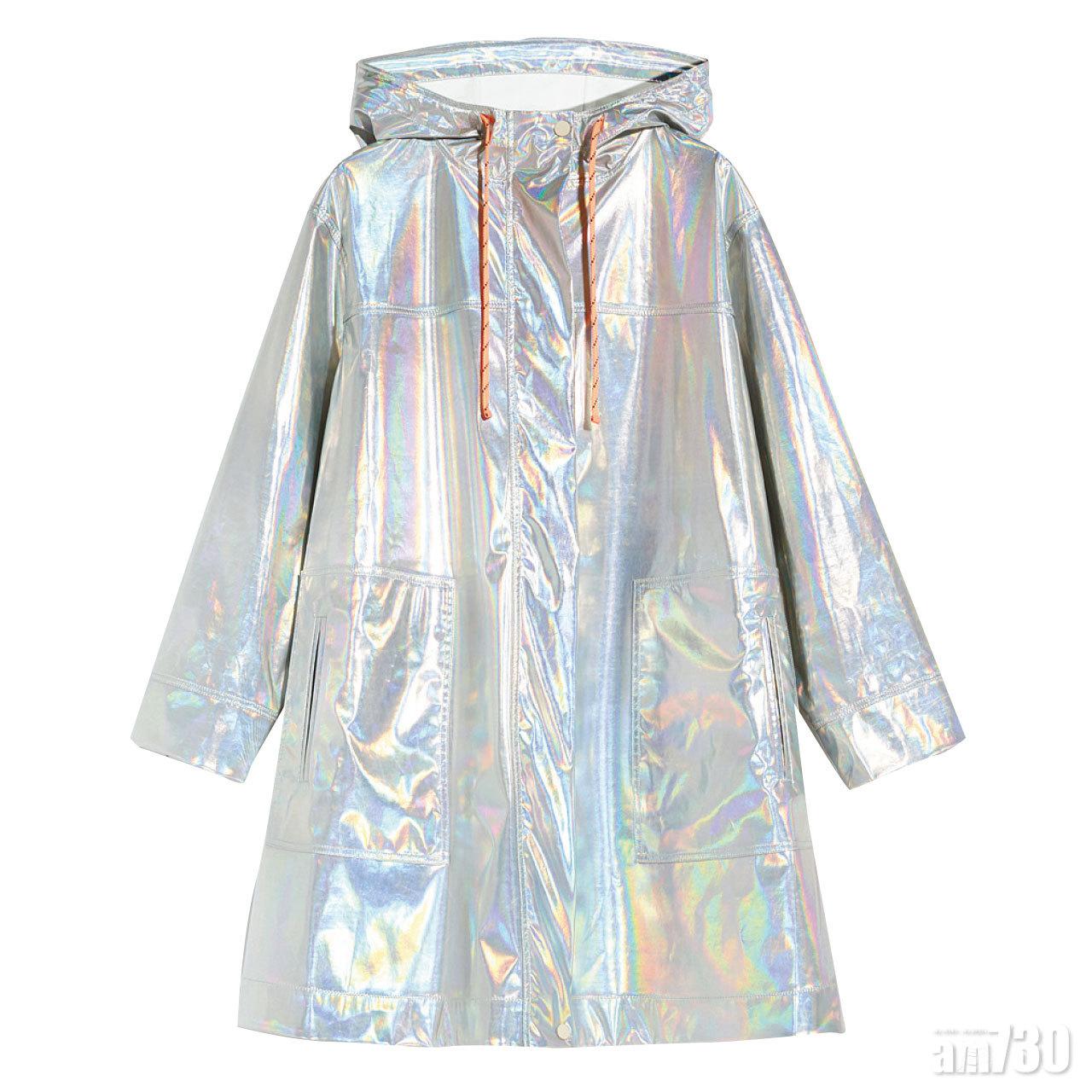 銀色praka jacket $3,280