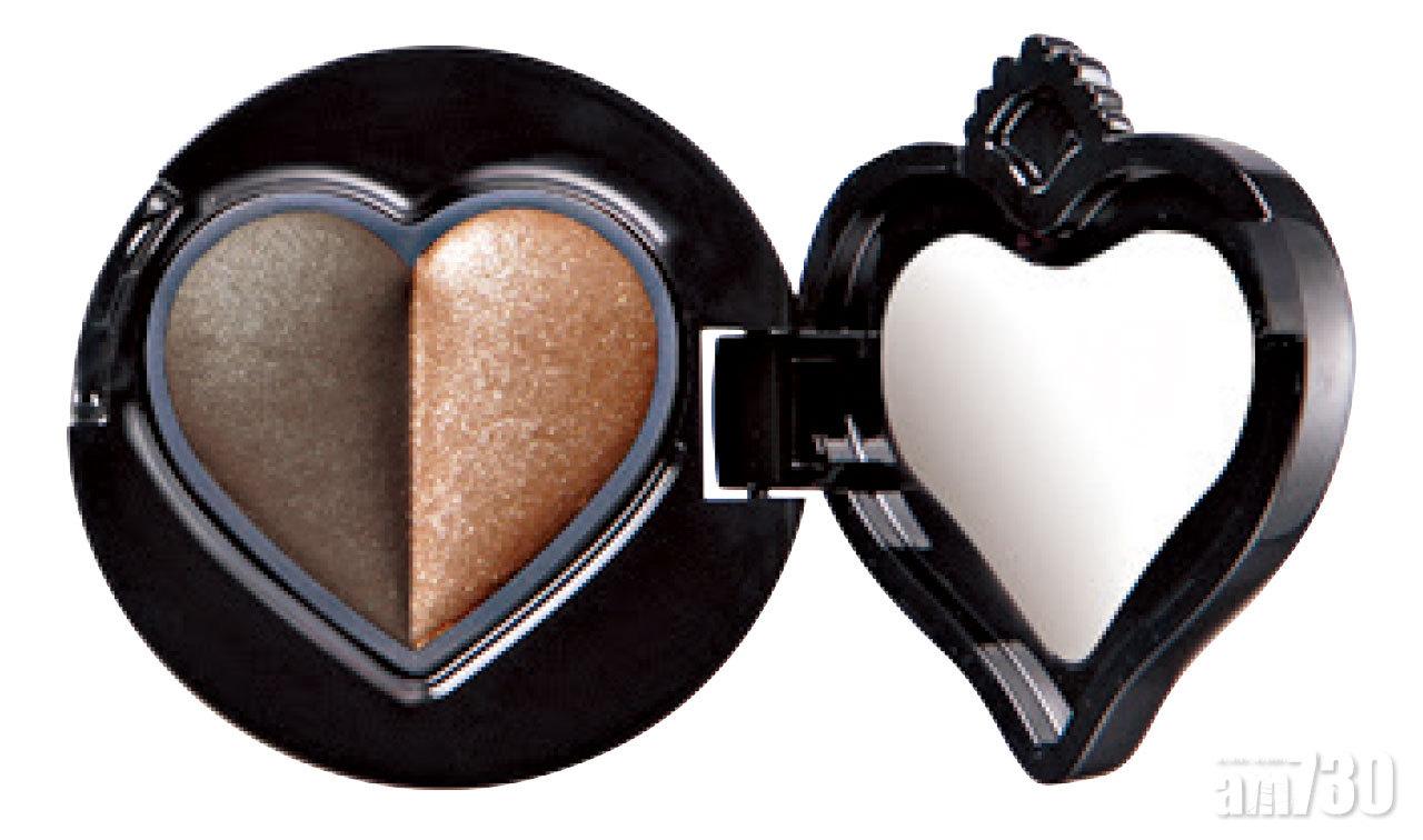 經典復古雙色心型眼影(#500) $220 (a)