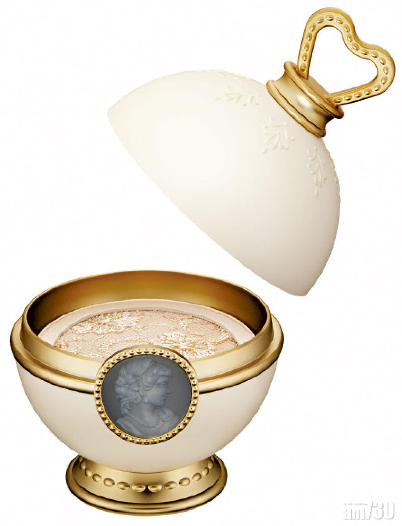 Les Merveilleuses LADURÉE 古典蕾絲蜜粉(#01) $300/蜜粉盒、$705/補充裝 (b)