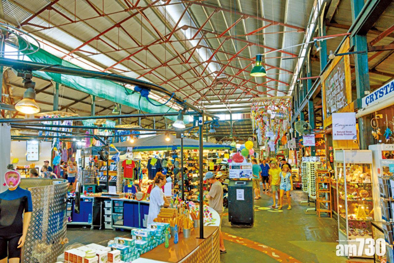 古老市集經全面翻新後,搖身一變成為人氣周末市集。