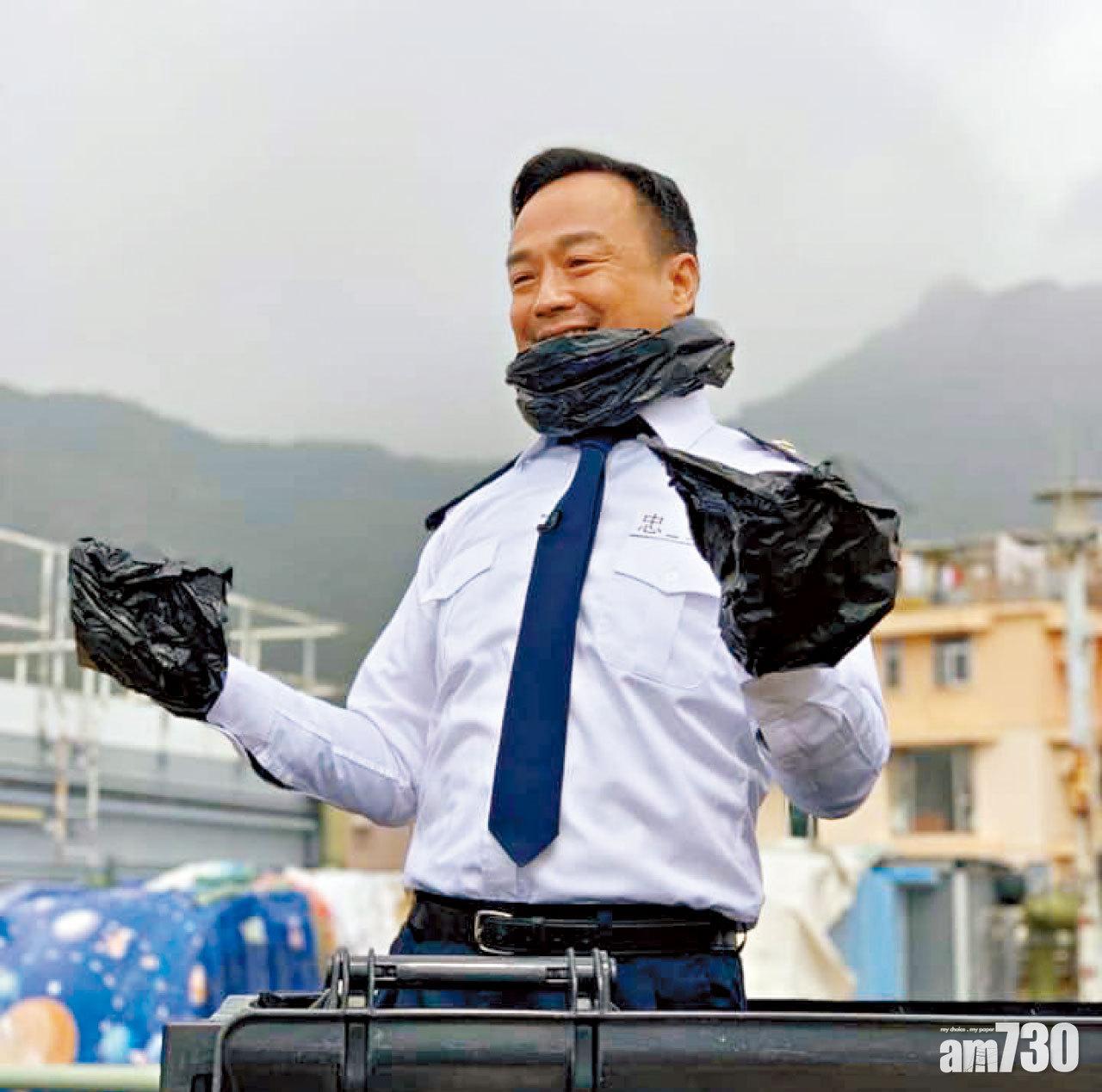 《驚方訊息》,王喜是「忠勇毅」。
(圖片來源:王喜facebook專頁)