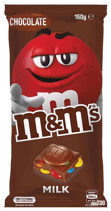 M&M’s排裝牛奶朱古力 160g $37.3