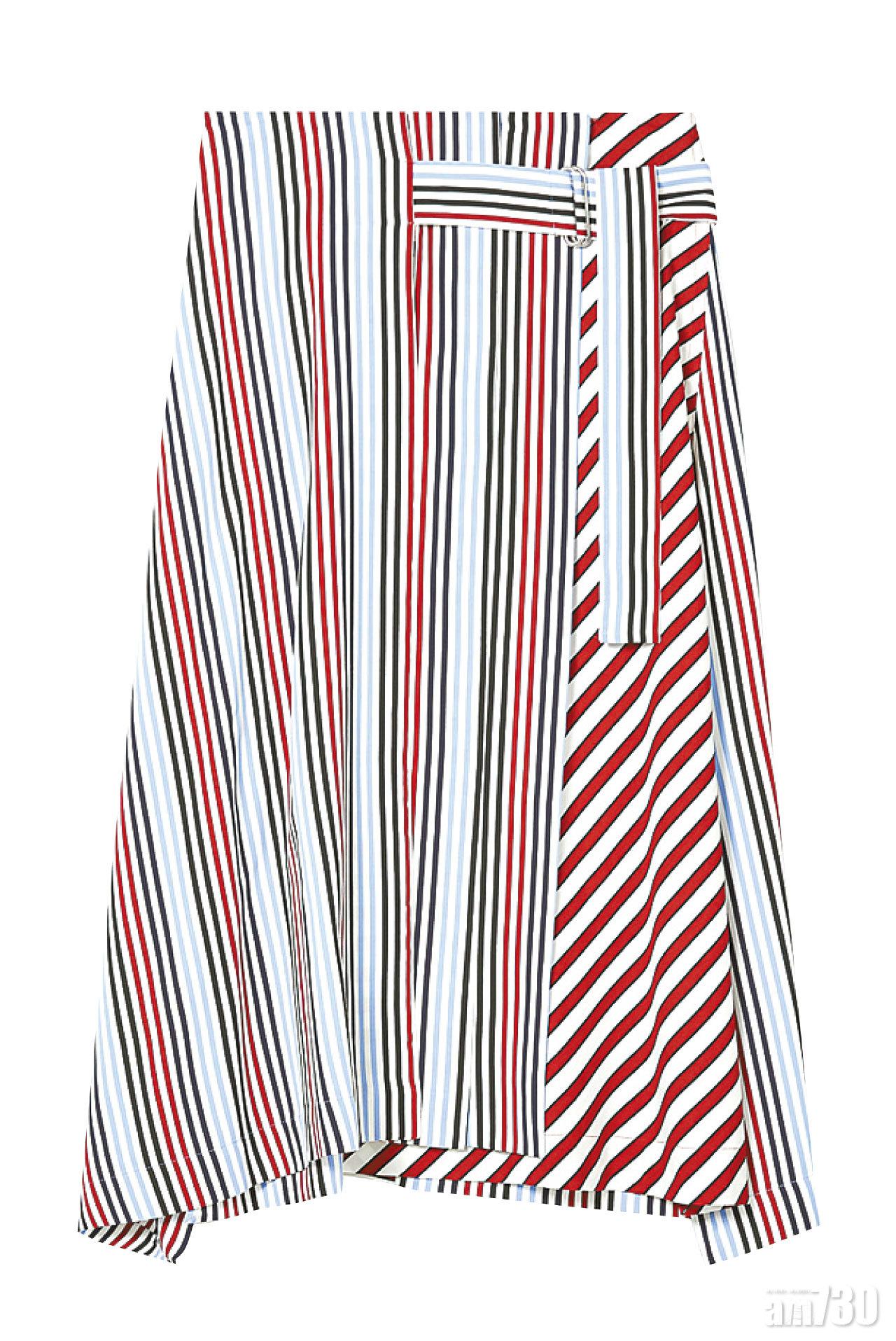 藍白拼紅白條子skirt $6,080(G)