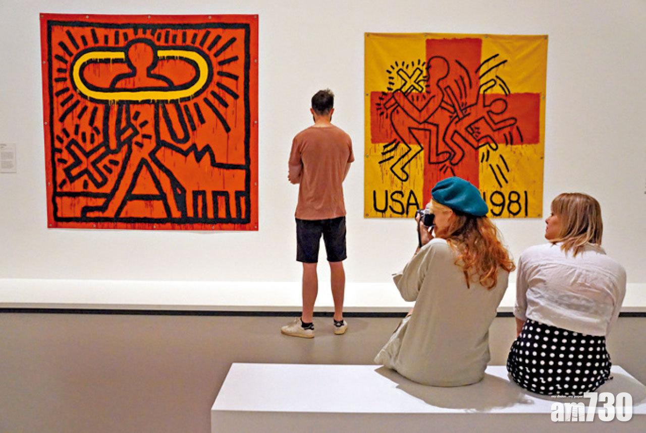 Keith Haring的作品甚具爭議性。