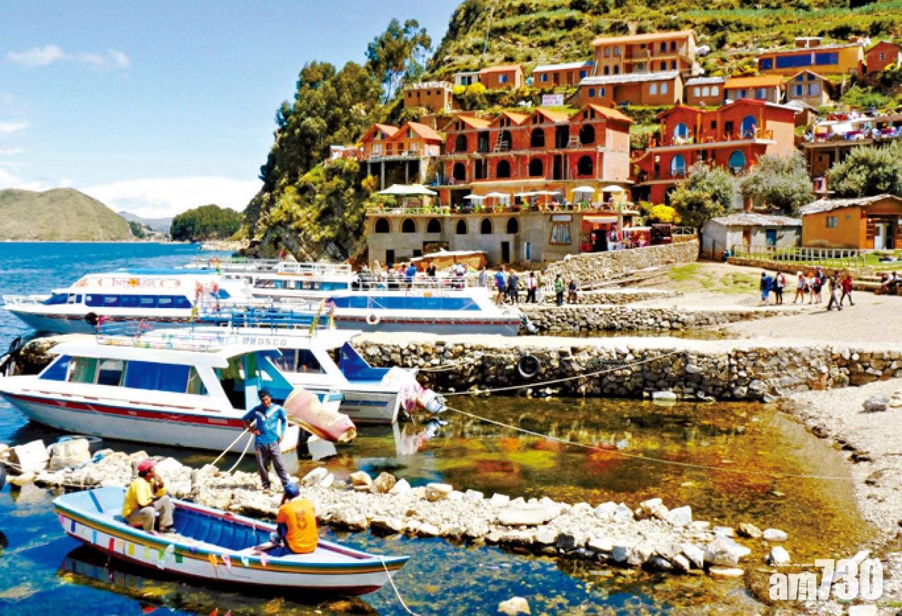 小島南部風光較北部亮麗。