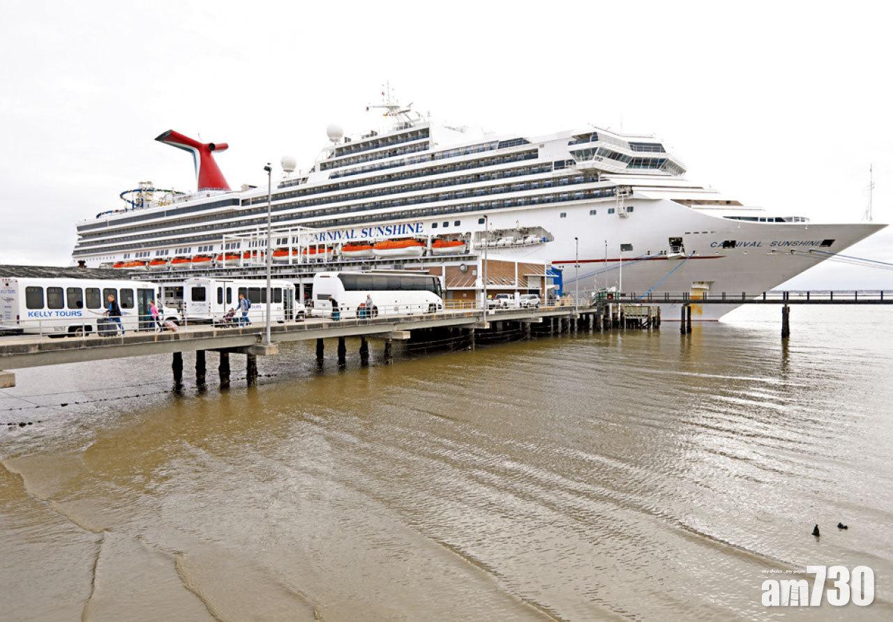 由於嘉年華全面停航,管理層已預示今年將會錄得虧損。        (資料圖片)