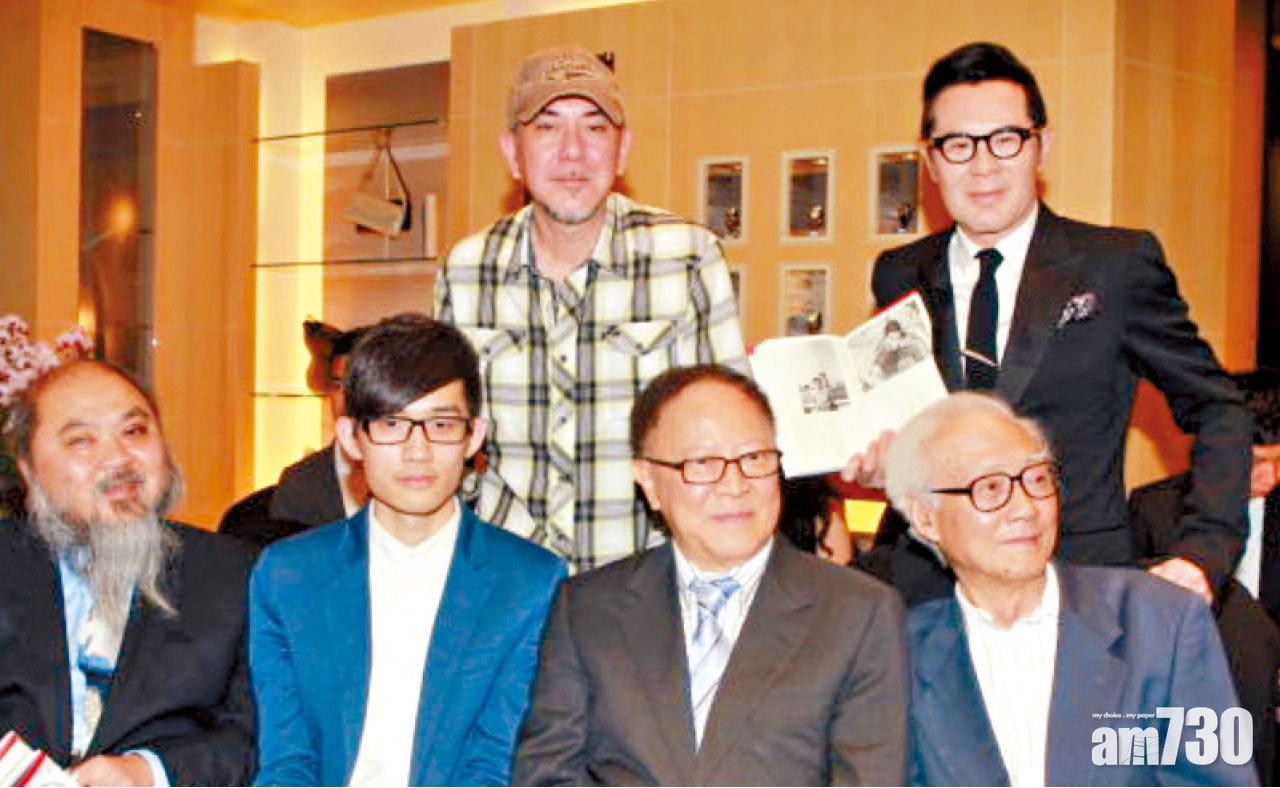 King Sir與天叔是最佳拍擋,早年King Sir出自傳,天叔到場支持。