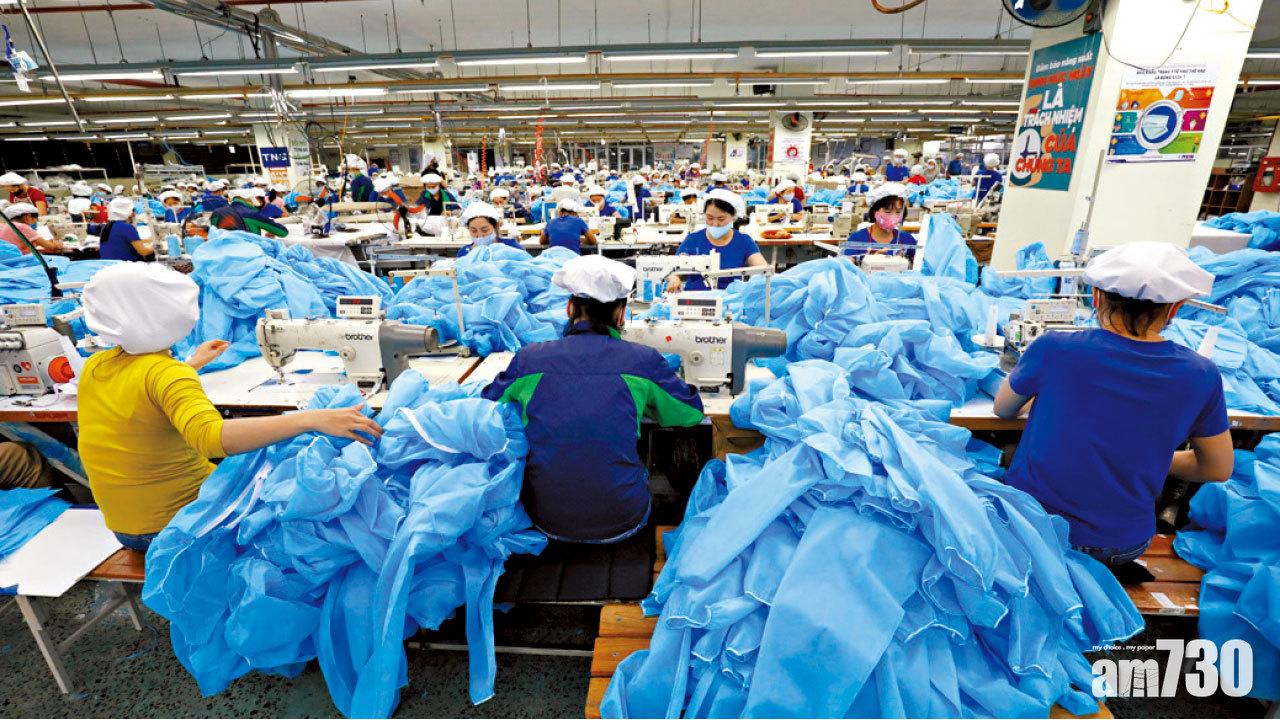 越南發展製衣業多年,配套相對完備。(資料圖片)