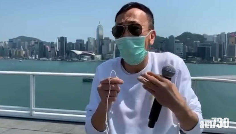 阿旦於開騷前拍片,重申個唱三個初衷。