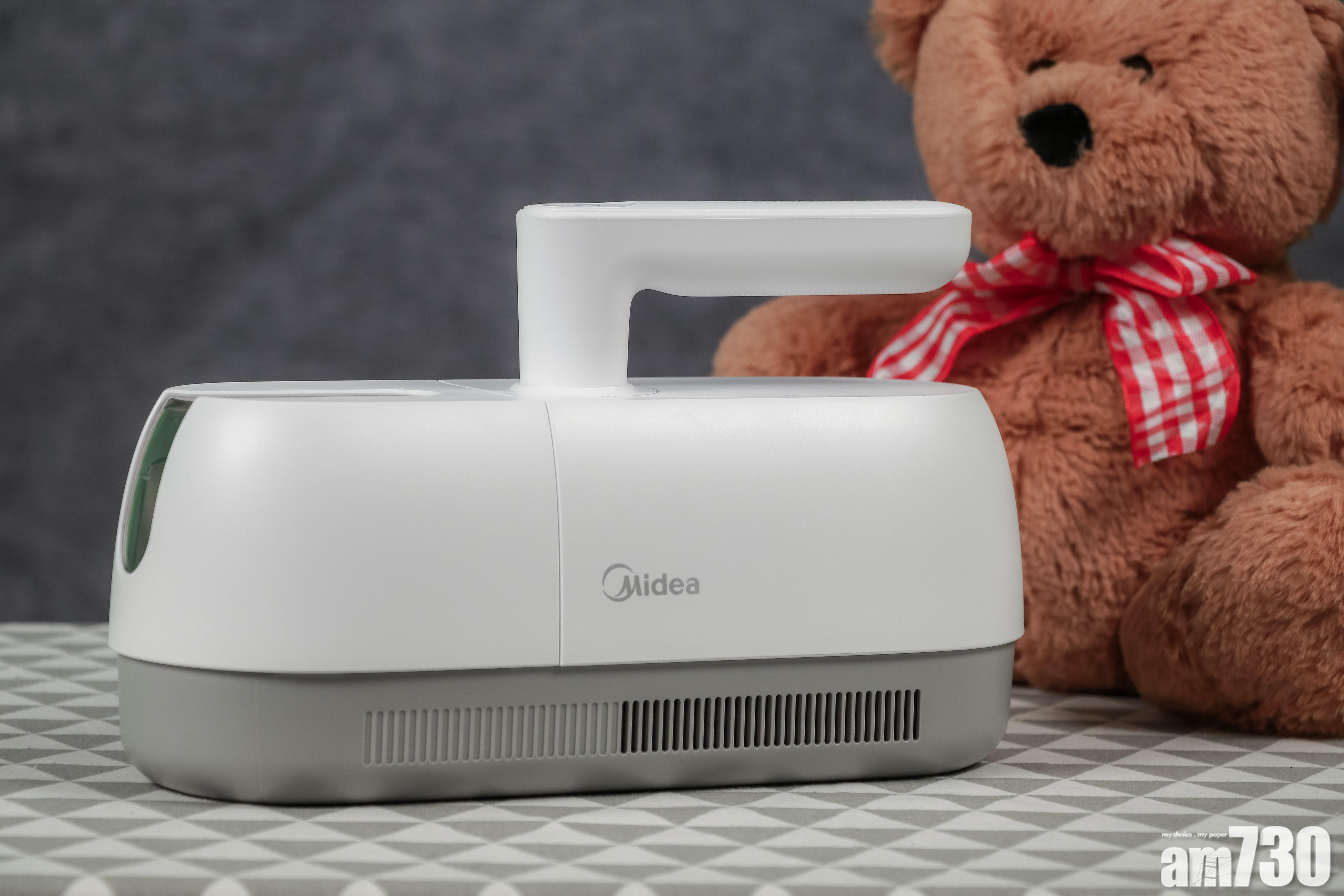 Midea無線除蟎吸塵機設計時尚,體積輕巧,方便收納。