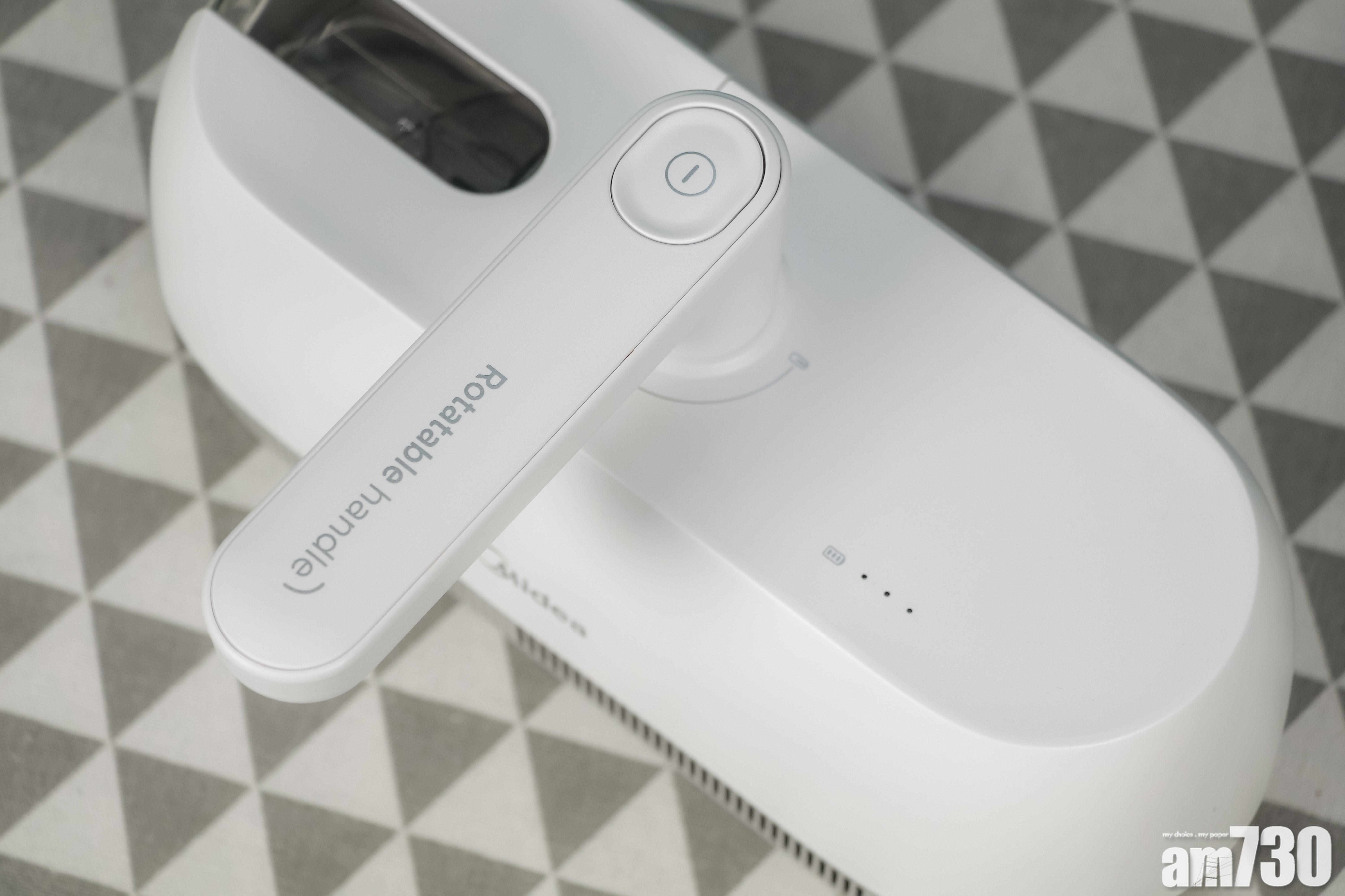 手柄可以90度旋轉,操作時非常順手。