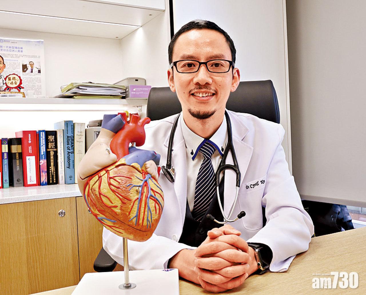 高耀鈞指高血壓沒有病徵,不少患者出現併發症才察覺。