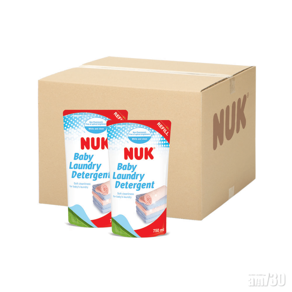 NUK嬰兒洗衣液 1箱10包 (原價 $ 990->優惠價 $ 400)