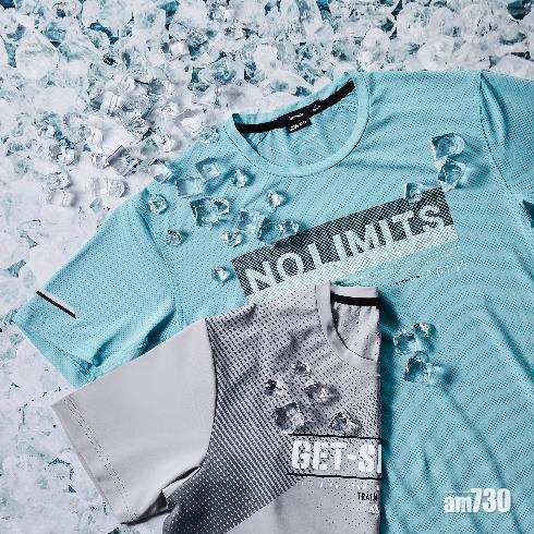 擁有八大功能的
Performance Tech Tee,大大提升快乾及吸濕排汗功能,夏天穿著更舒適。