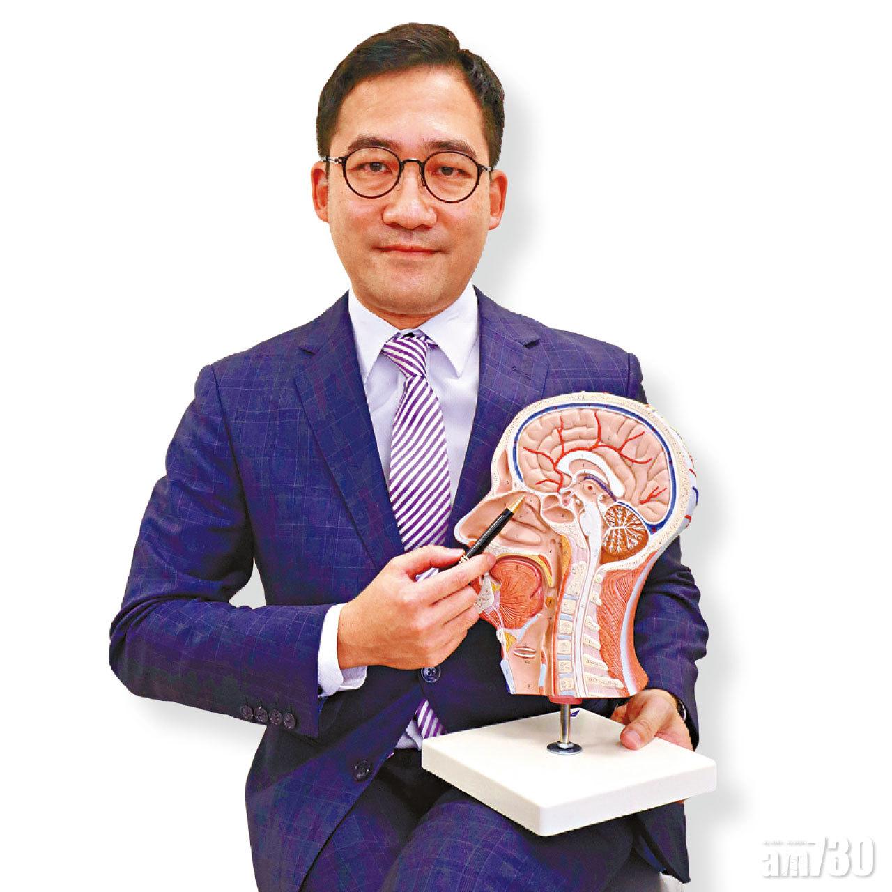 李立言指鼻息肉會影響嗅覺,如鼻黏膜受損嚴重,未必可回復嗅覺。