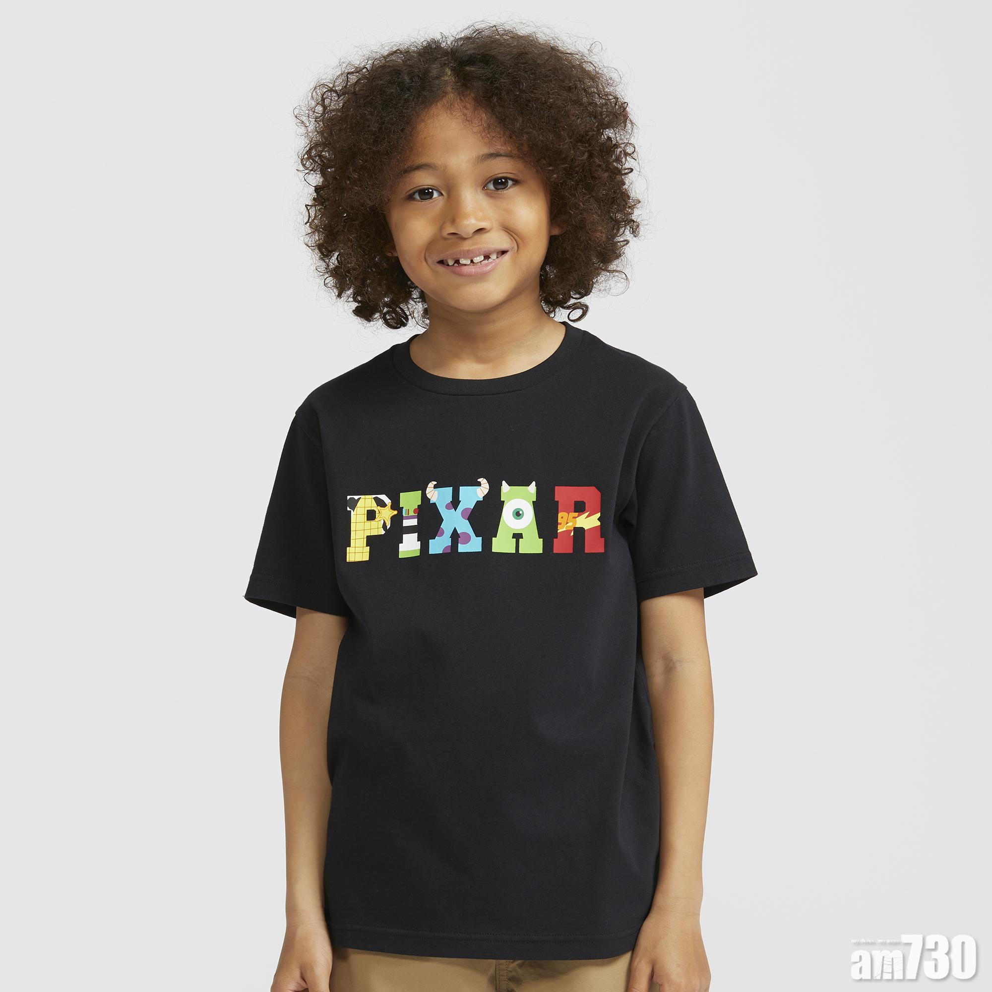 《TEAM PIXAR》UT童裝系列(6款) 每款$79