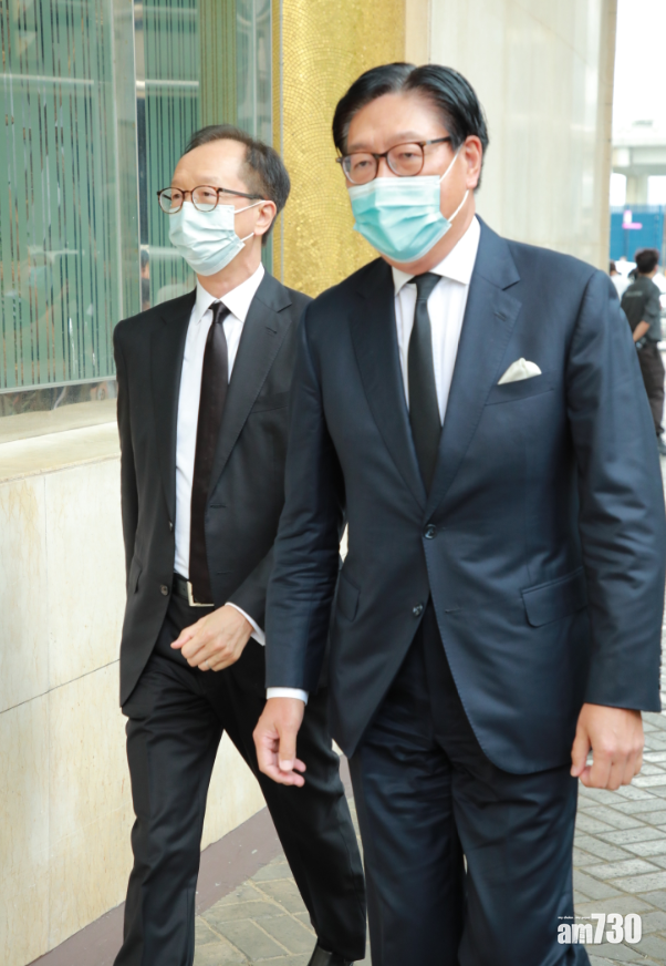 前財政司司長梁錦松及港鐵前非執行主席馬時亨