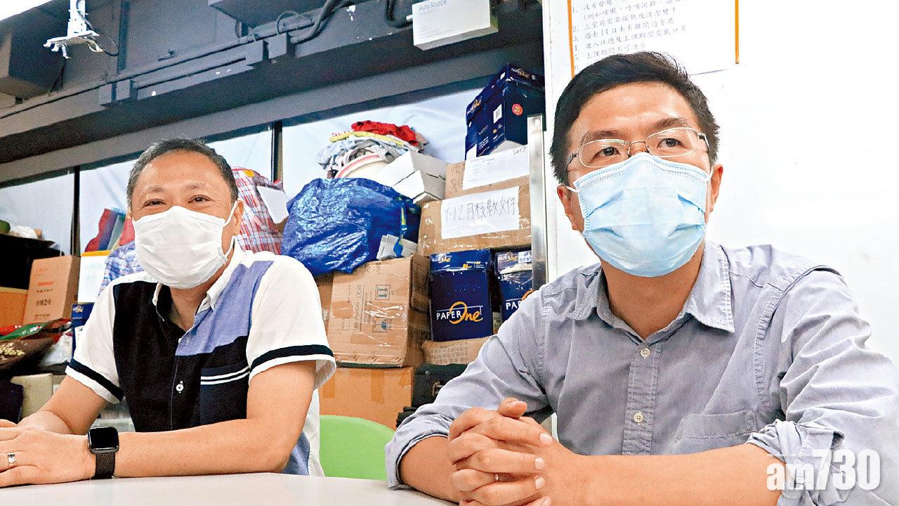 戴耀廷(左)與區諾軒(右)反駁兩辦指控。(資料圖片)