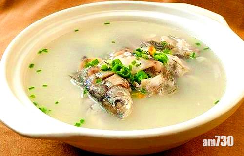 廣州一名男子因喝魚湯致魚骨卡喉,拖延3天才求醫,結果大量吐血身亡。(互聯網,非出事魚湯)