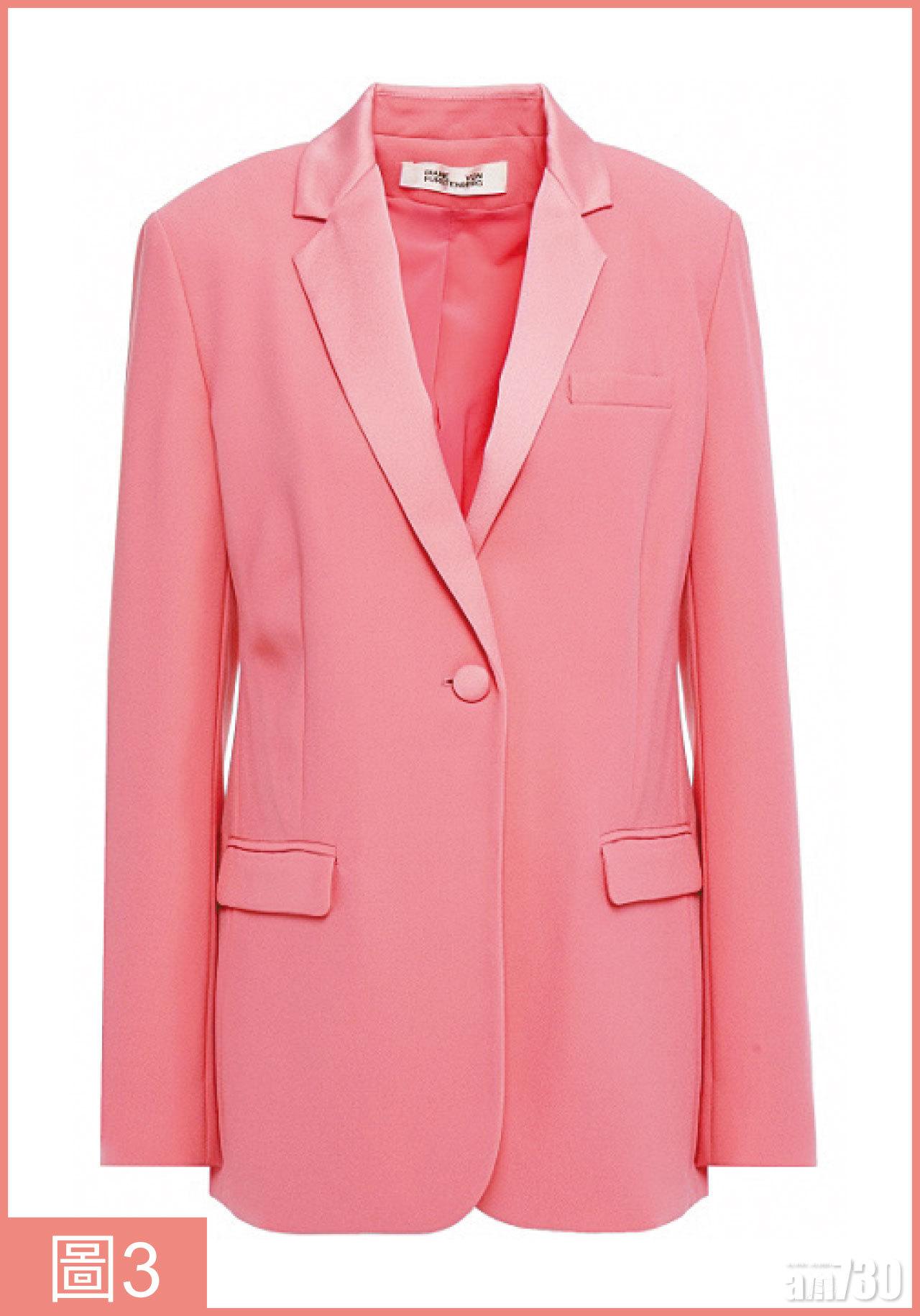 3.粉嫩色調展現剛柔並濟的女性魅力。($1,976,THE OUTNET)