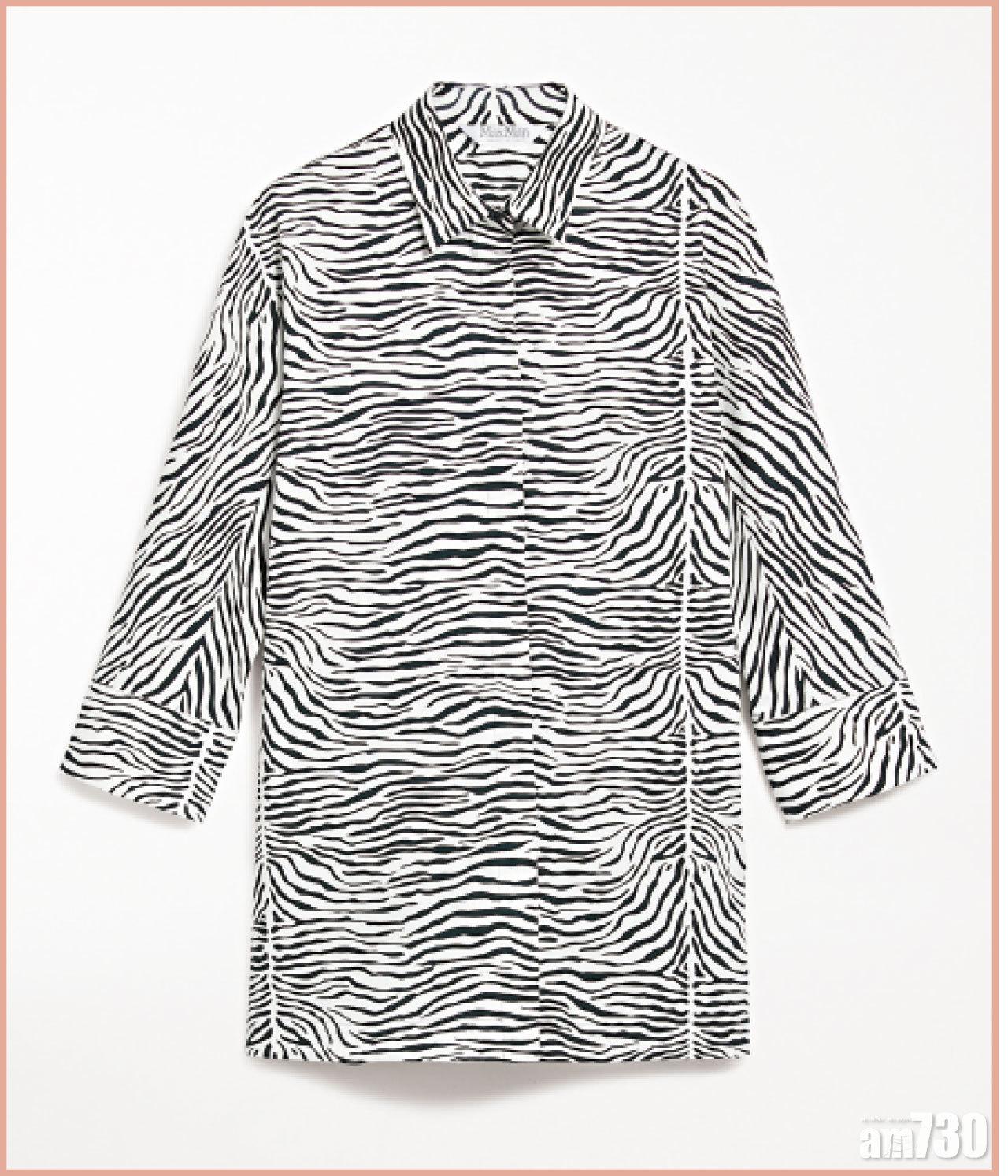 黑白斑馬紋恤衫 $4,180 (a)