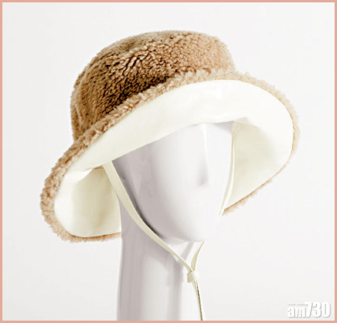 駝色毛毛漁夫帽 $1,380 (c)