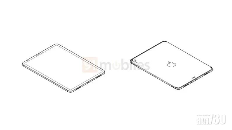 從圖樣估計,新iPad會採用Face ID。