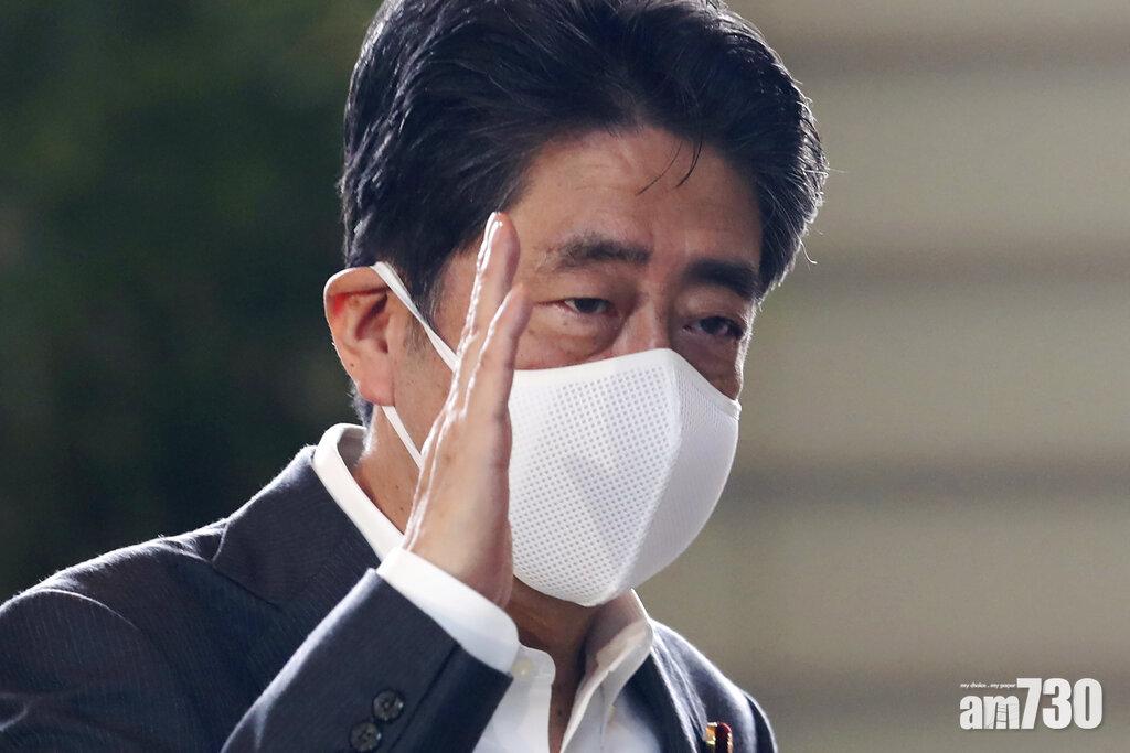 安倍晉三因潰瘍性大腸炎復發辭任首相。(資料圖片)