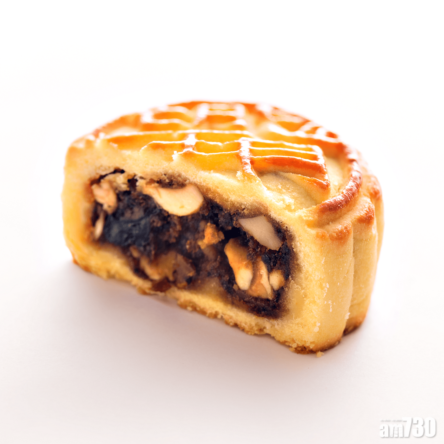 松露黑毛豬果仁月餅