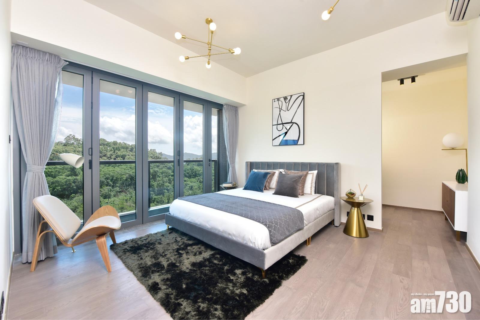 Sky Le Pont主人套房寬敞舒適。