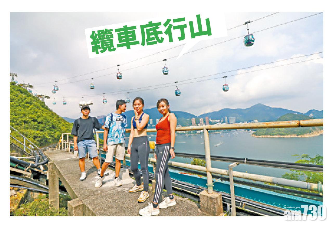 飽覽海岸線景色。(林俊源攝)