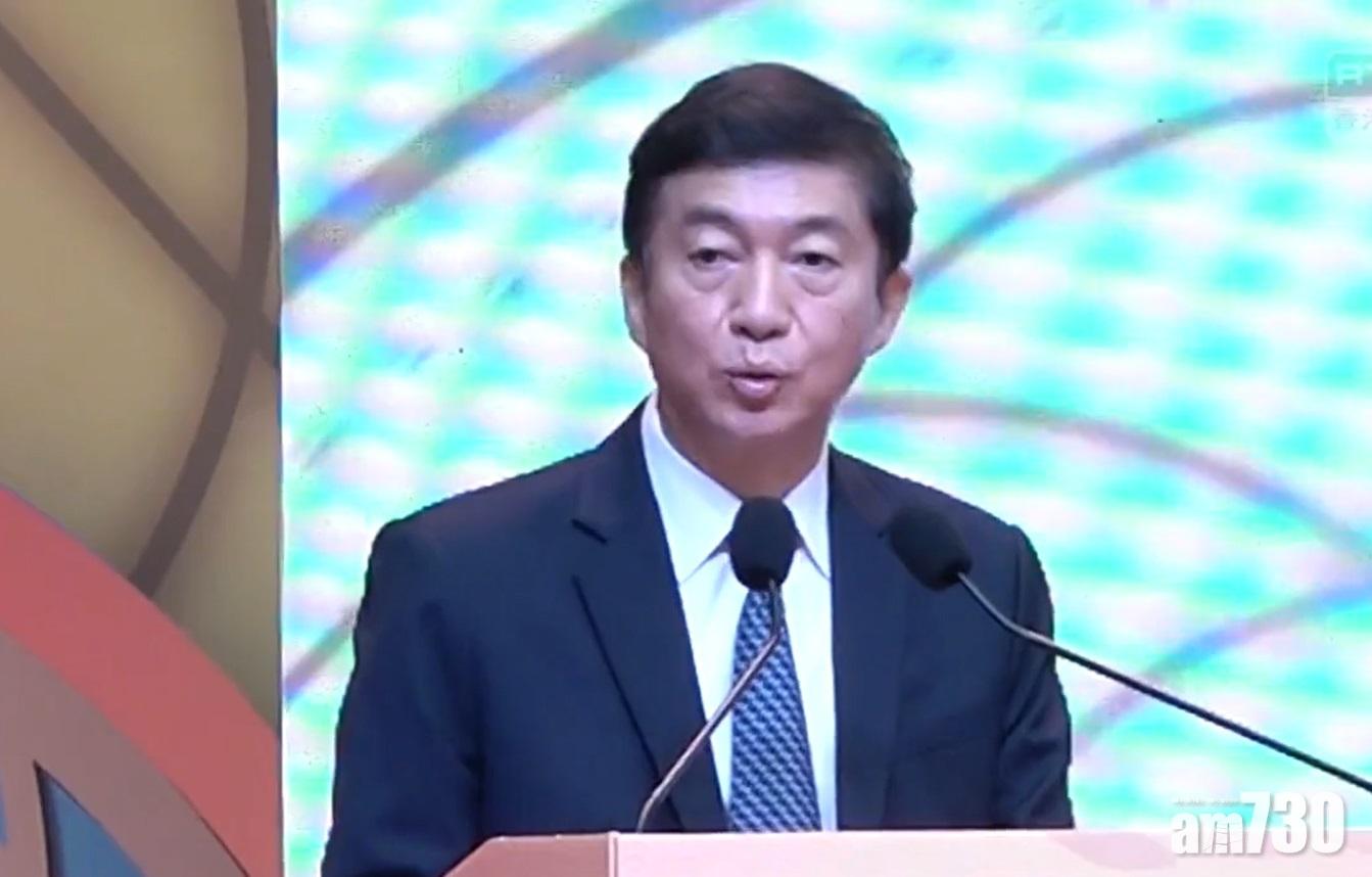駱惠寧指要加強公務員和青年的國情教育。(港台截圖)